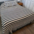 Harbor Stripe Bedspread - Classic, Breathable & Timeless Turkish Cotton - The Bali Market